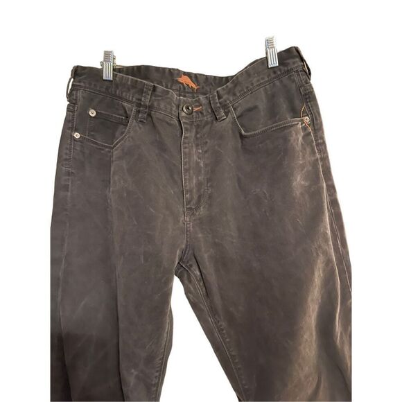 Tommy Bahama Mens Brown Standard Fit Straight-Leg Mid-Rise Denim Jeans Size 36 - Picture 3 of 16